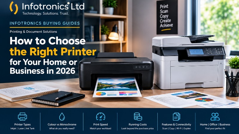 How to Choose the Right Printer for Your Home or Business in 2026