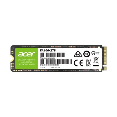 ACER FA100 INTERNAL SSD M.2 PCIe Gen 3*4 NVMe 2280 - 1TB - BL.9BWWA.120
