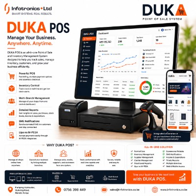 DUKA POS – Smart Point of Sale & Inventory Management System