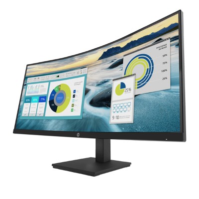 HP P34hc G4 WQHD USB-C Curved Monitor 2