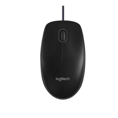 Logitech B100 USB Optical Mouse - 910-003357