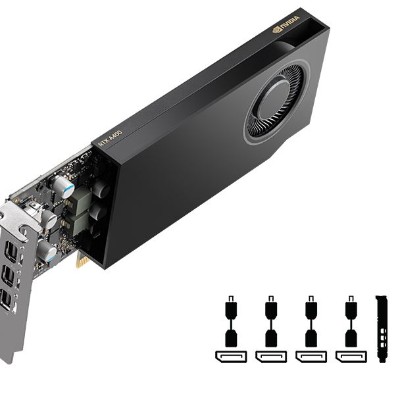 PNY RTX A400 4GB GDDR6 Graphics Card,