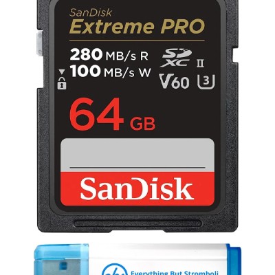 SanDisk Extreme PRO SDHC™ And SDXC™ UHS-II Card Up to 280MB/s - 64GB