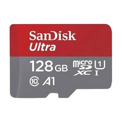 SanDisk Ultra MicroSD CLASS 10 140MPS 128GB without Adapter -SDSQUAB-128G-GN6MN