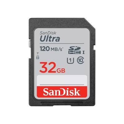 SanDisk Ultra SDHC UHS-I Card 120MBPS 32GB Class 10 - SDSDUN4-032G-GN6IN