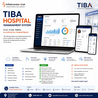 TIBA Hospital Management System (HMS) – Complete Healthcare Management Solution